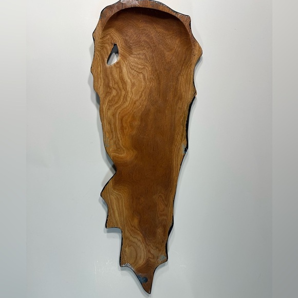 Carved Wooden Sculpture Womans Face - Picture 8 of 9